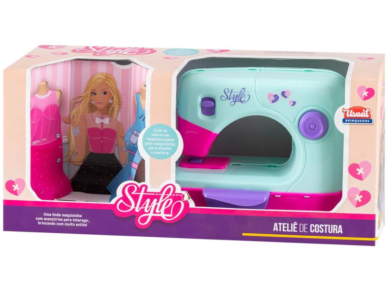 Maquina de costura brinquedo infantil ateliê de costura Style